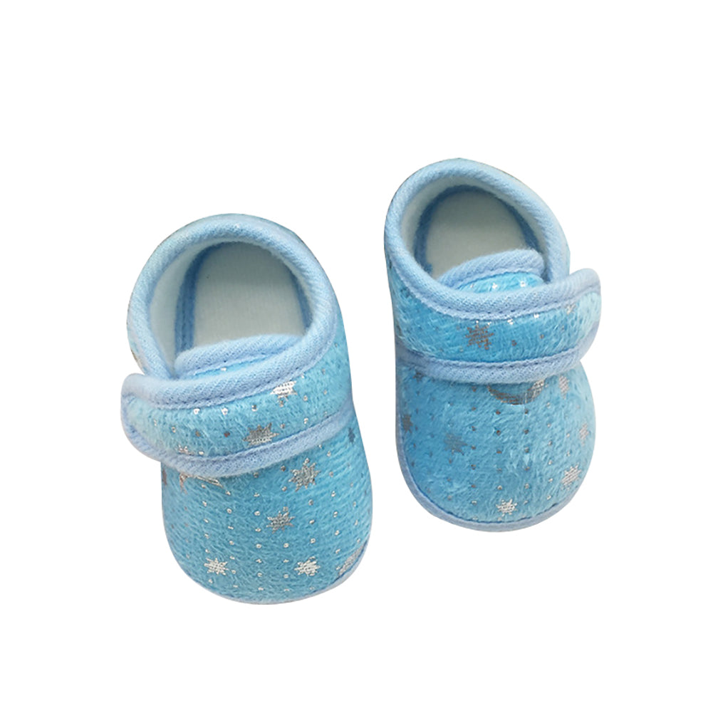 Toddler Kids Baby Girl Boy Anti-slip Magic Tape Prewalkers Soft Sole Flats Shoes