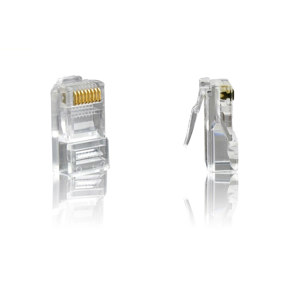 RJ45 RJ-45 Ethernet Cables Module Plug Network Connector for UTP Cat5 Cat5e 8P8C