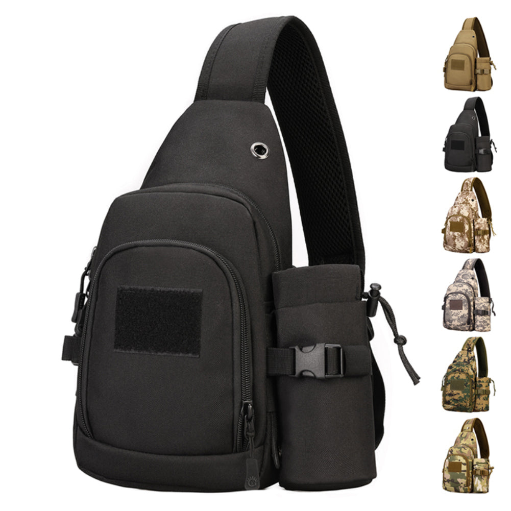 Portable Casual Outdoor Men Large Capacity Shoulder Sling Crossbody Chest Bag