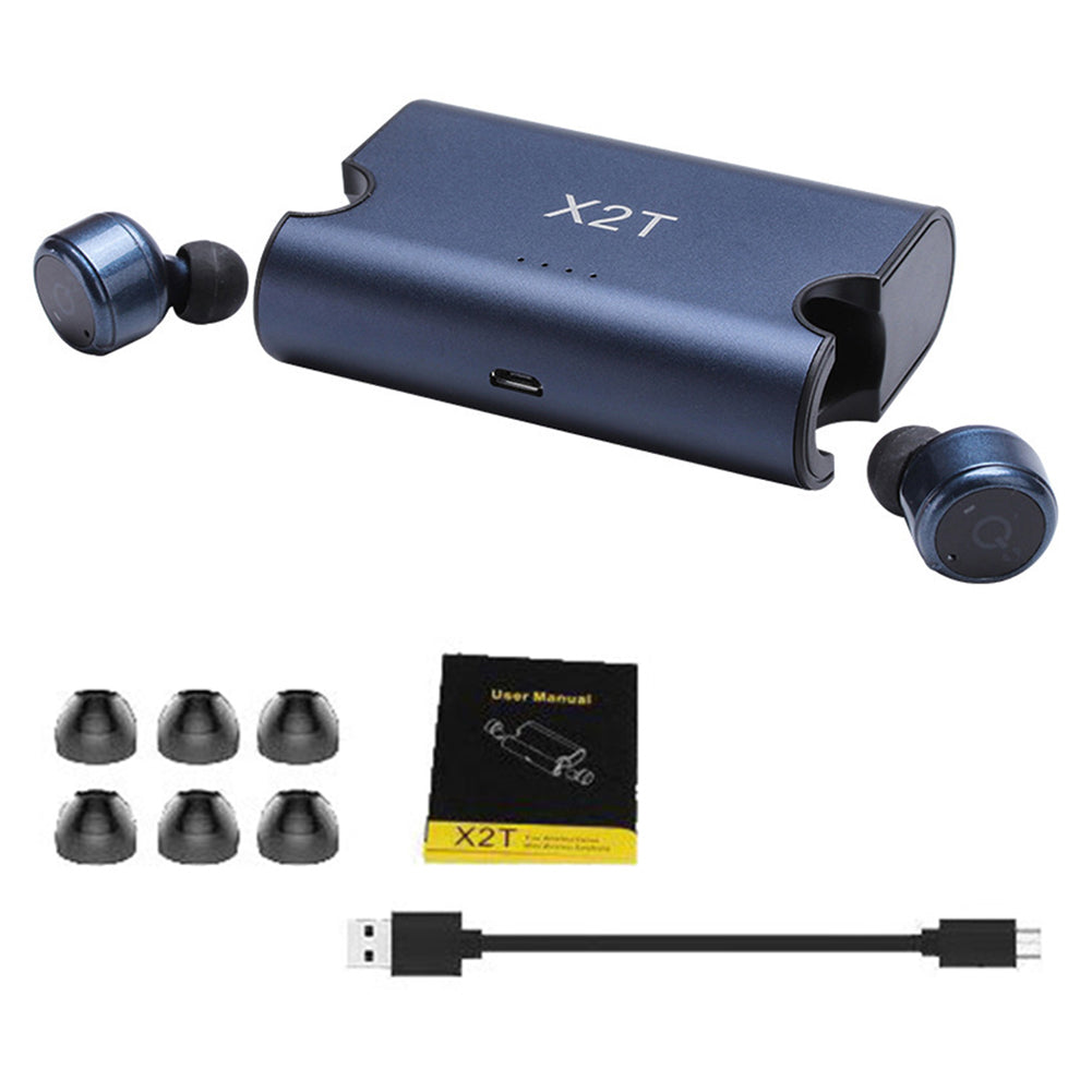 Wireless Earbuds Mini Bluetooth Earphone with 1500mAH Battery for iPhone Android