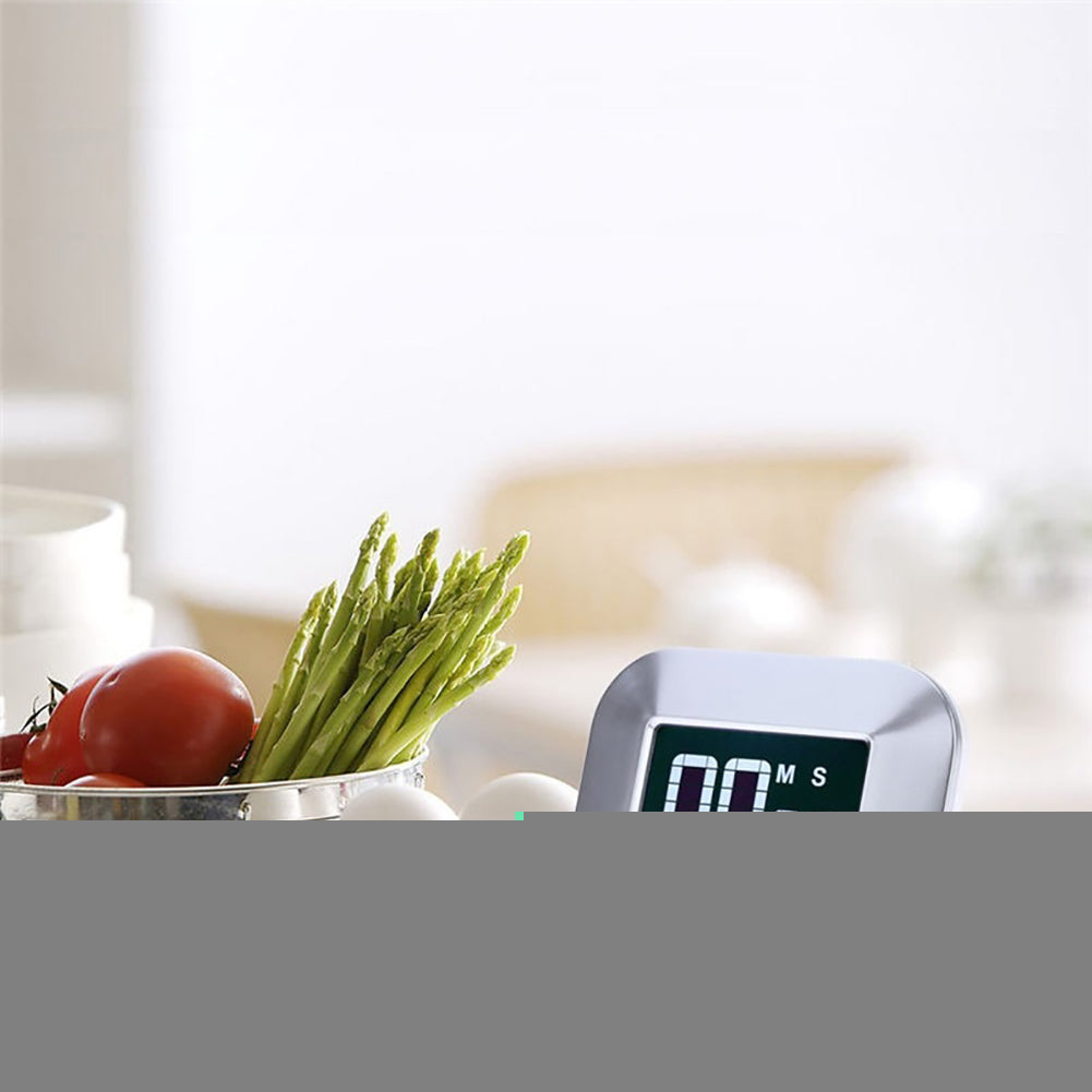 Digital Touch Screen Practical Kitchen Timer Alarm Clock Cooking Backlight