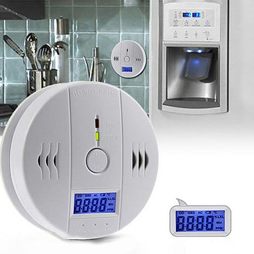 LCD CO Carbon Monoxide Poisoning Sensor Alarm Warning Detector Tester Device