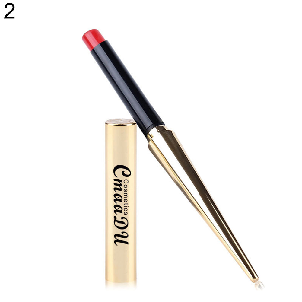 Women Beauty Velvet Matte Lipstick Pencil Pen Waterproof Long Lasting Lip Makeup