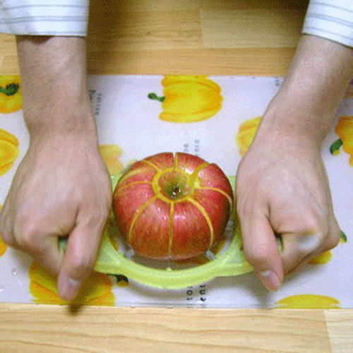 Stainless Steel Apple Slicer Easy Cutter Divider Corer Fruit Knife Kitchen Tool