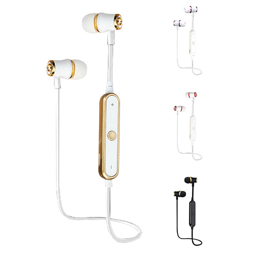 HiFi Super Bass Wireless Bluetooth Earphone Sweatproof Sport Running Headset