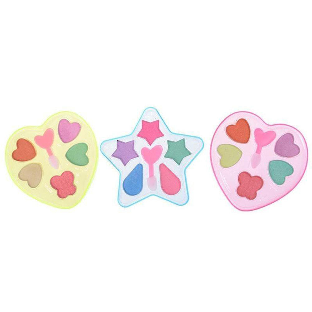 Funny Kids Girls Makeup Eye Shadow Water Soluble Powder Cosmetics Party Toy Gift
