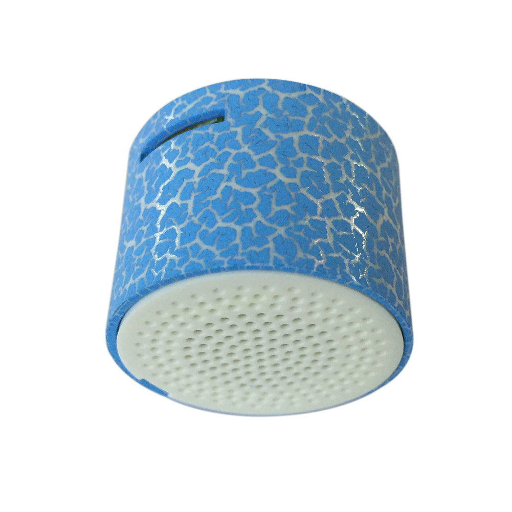3.5mm Portable USB Bluetooth Crack Pattern Mini Stereo Speaker Wireless MP3