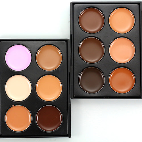 Women Beauty Makeup Cosmetic Tool Long Lasting 6 Colors Concealer Cream Palette
