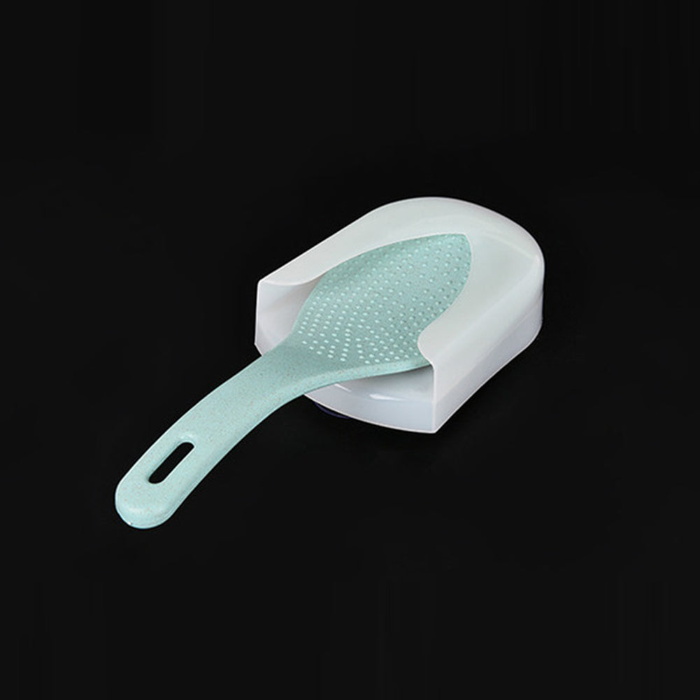 Rice Spoon Frame Sucker Storage Holder Rack Wall Hanger Kitchen Scaffolding