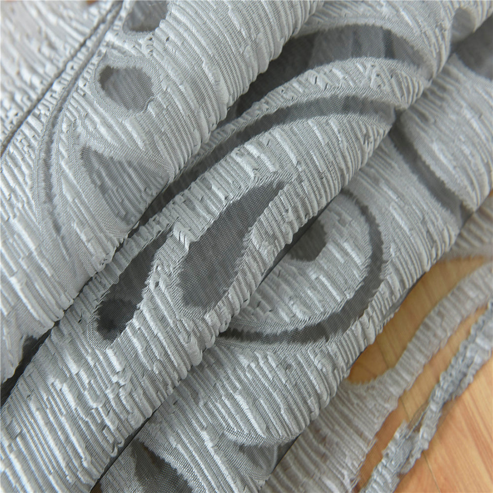 Fashion Phoenix Tail Window Curtain Sheer Divider Panel Perforated Bedroom Decor