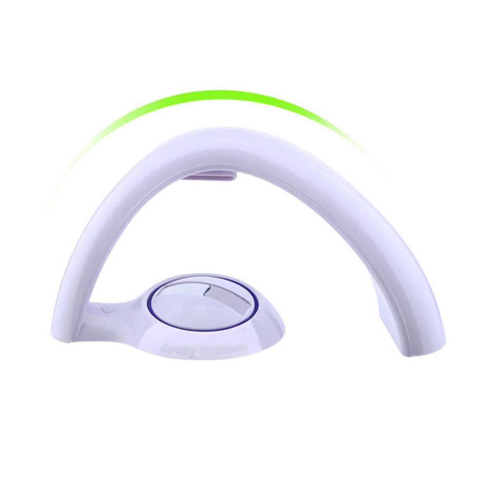 RGB Romantic LED Rainbow Projector Color Night Lamp AC 6V mini projector baby room