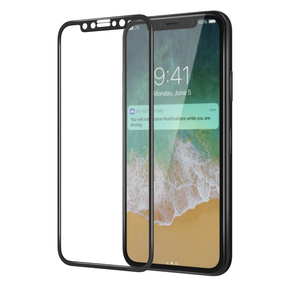 Full Cover Tempered Glass Film For iPhone X