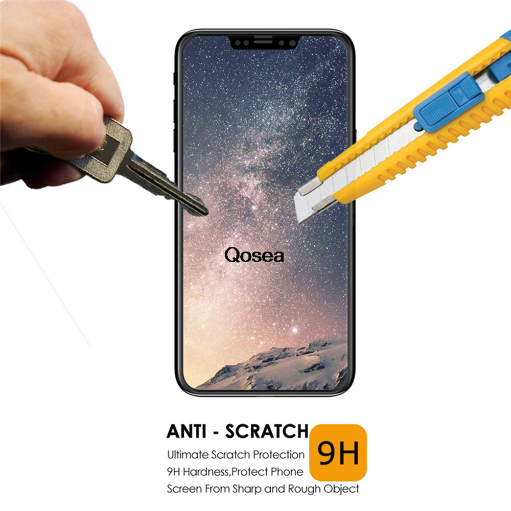 Full Cover Tempered Glass Film For iPhone X