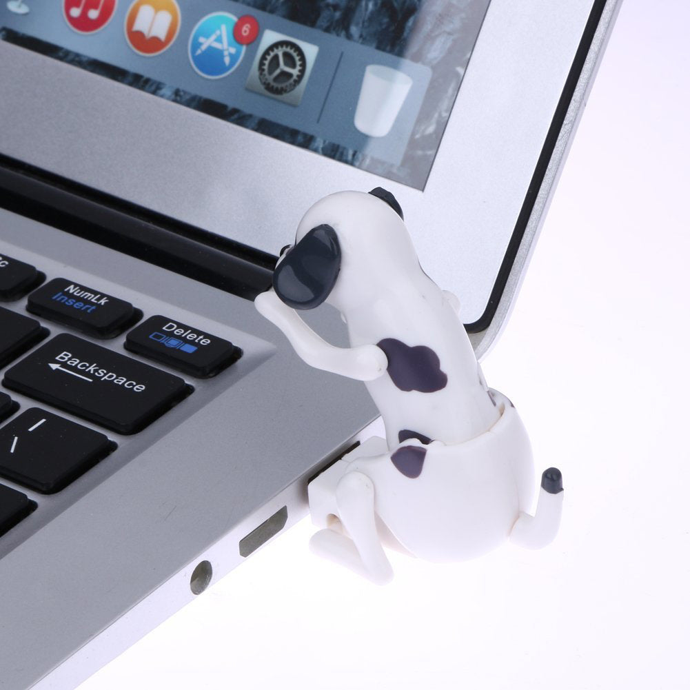 Portable Mini Funny Cute USB Humping Dog Pressure Relieve Creative Toy Gift