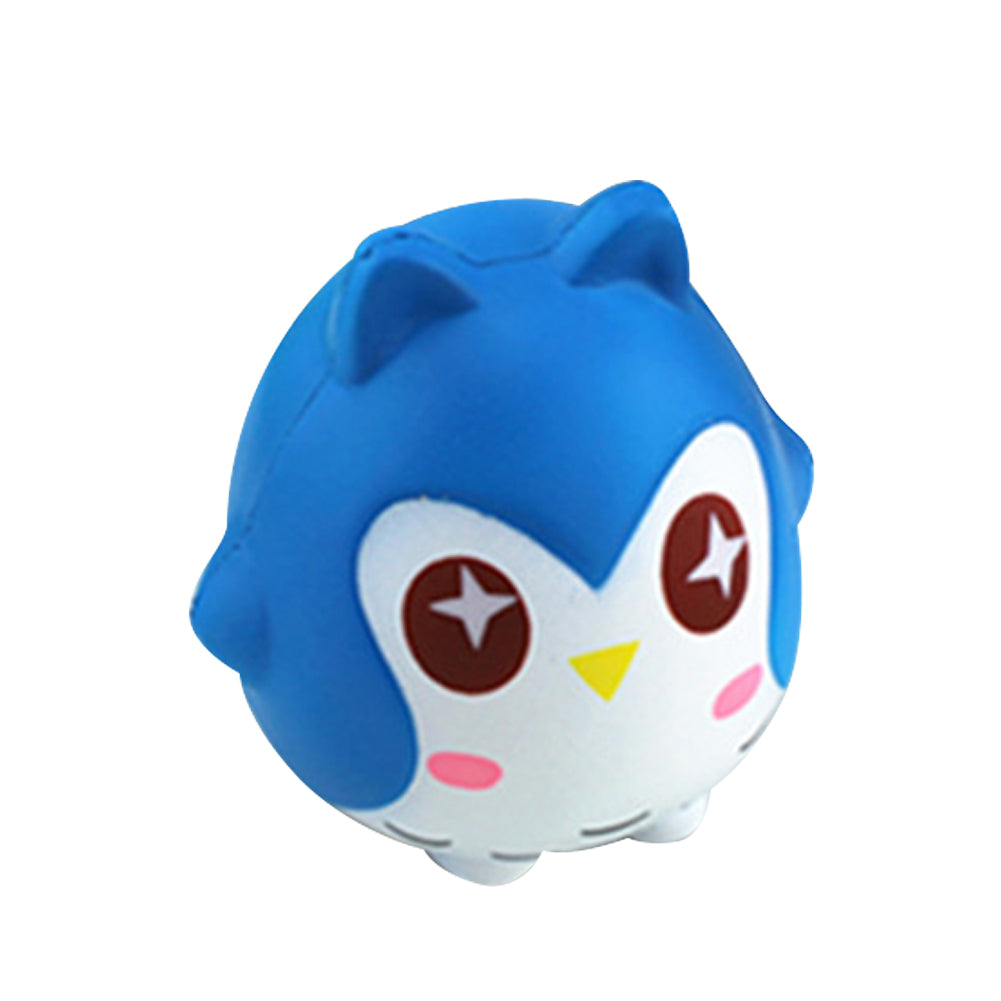 Lovely Cartoon Owl Soft Squeezing Toy Slow Rising Stress Reliever Desktop Decor
