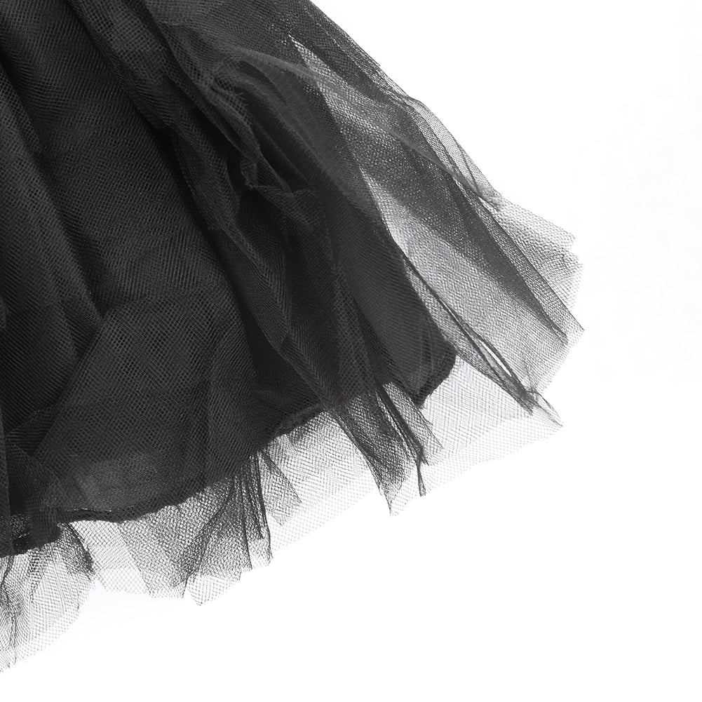 Baby Girl Little Princess Tulle Tutu Skirt Letter Print Party Mini Dance Dress