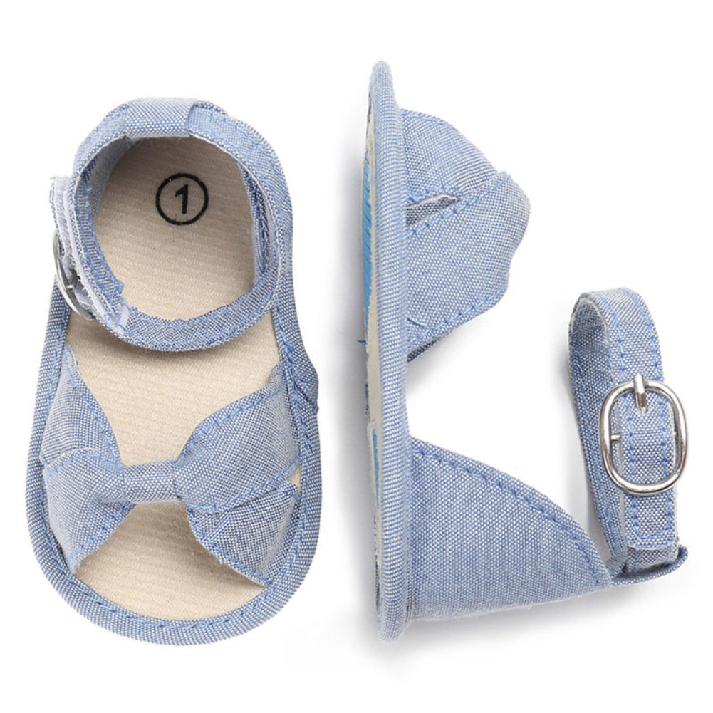 Newborn Baby Girl Soft Sole Crib Shoes Infant Toddler Summer Sandals Footwear
