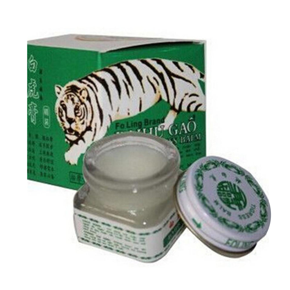 15g Vietnam White Tiger Balm for Headache Toothache Stomachache Cold Dizziness