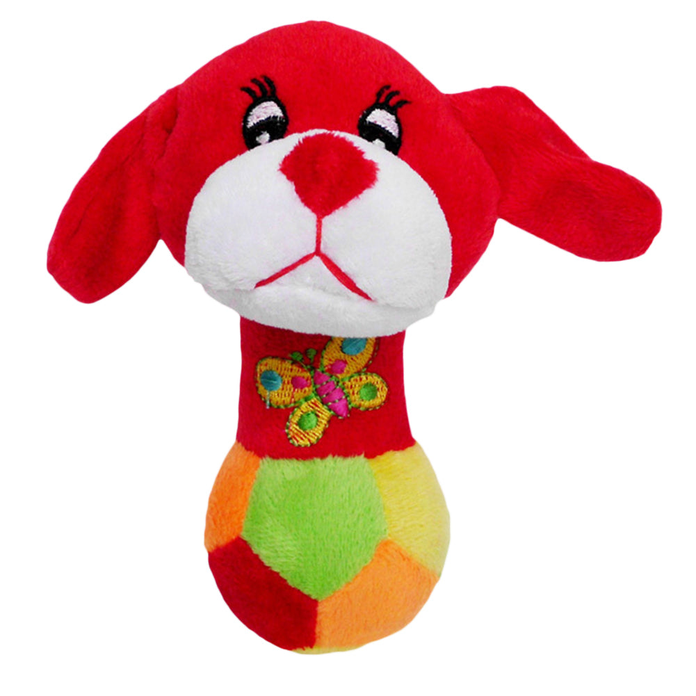 Pet Dog Puppy Chew Biting Squeaky Plush Sound Playing Training Squeaker Toy