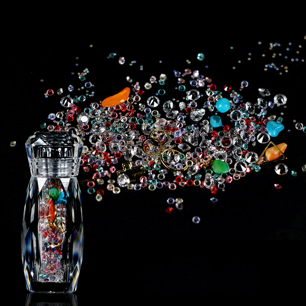 Mini Faux Pearl Rhinestone Stone Nail Art Decoration Salon DIY Manicure Tool