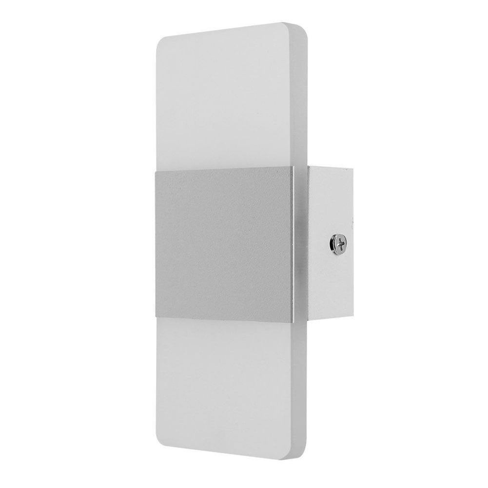 Modern 3W Rectangular Acrylic LED Wall Sconces Light Bedside Decoration Lamp