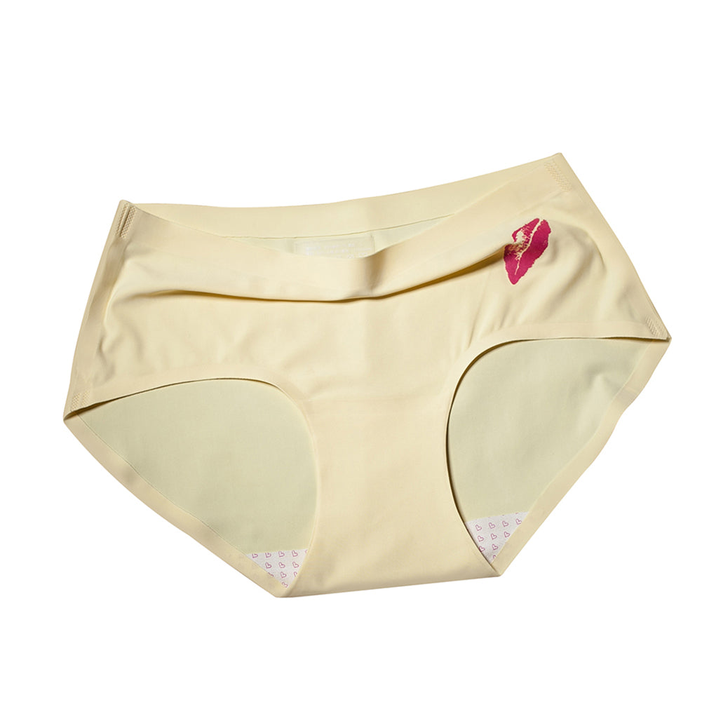 Sexy Women Seamless Briefs Underwear Lips Seal Soft Breathable Knickers Panties