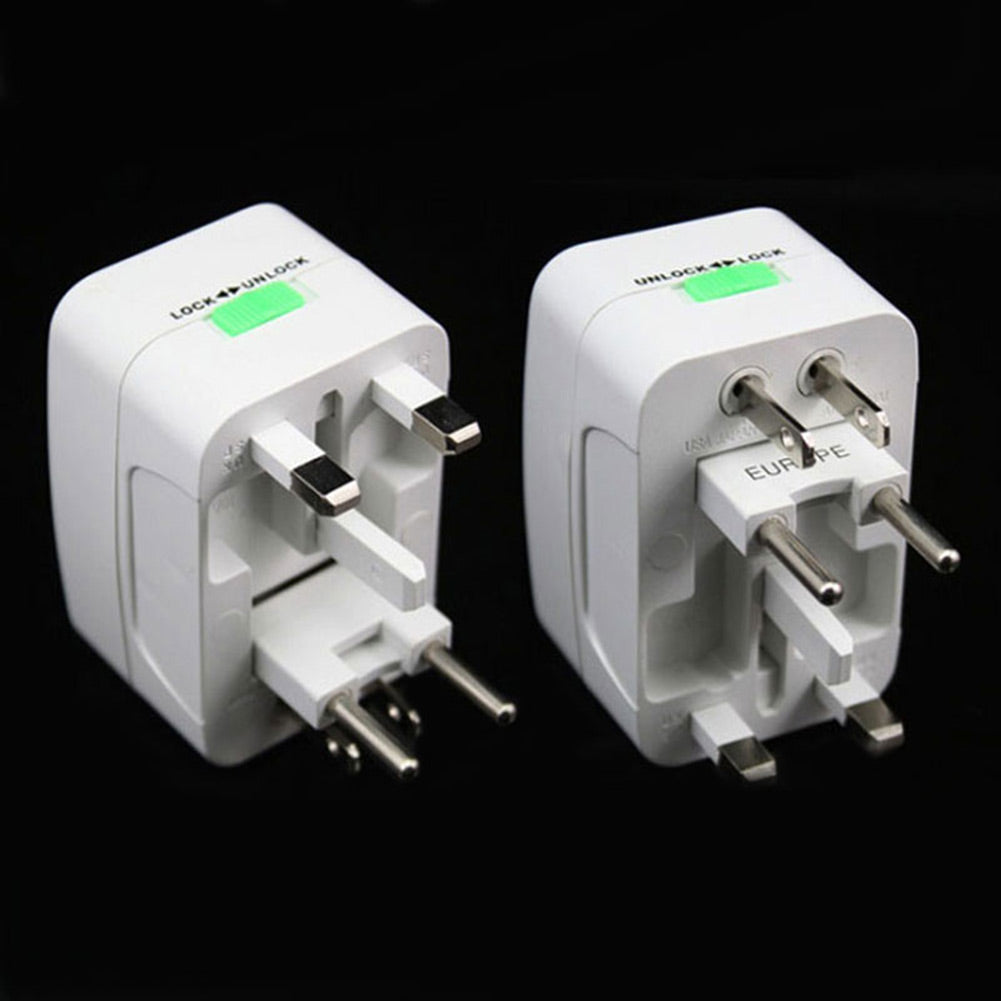 All in One Universal Travel AC Power Charger Adapter Plug Converter AU UK US EU