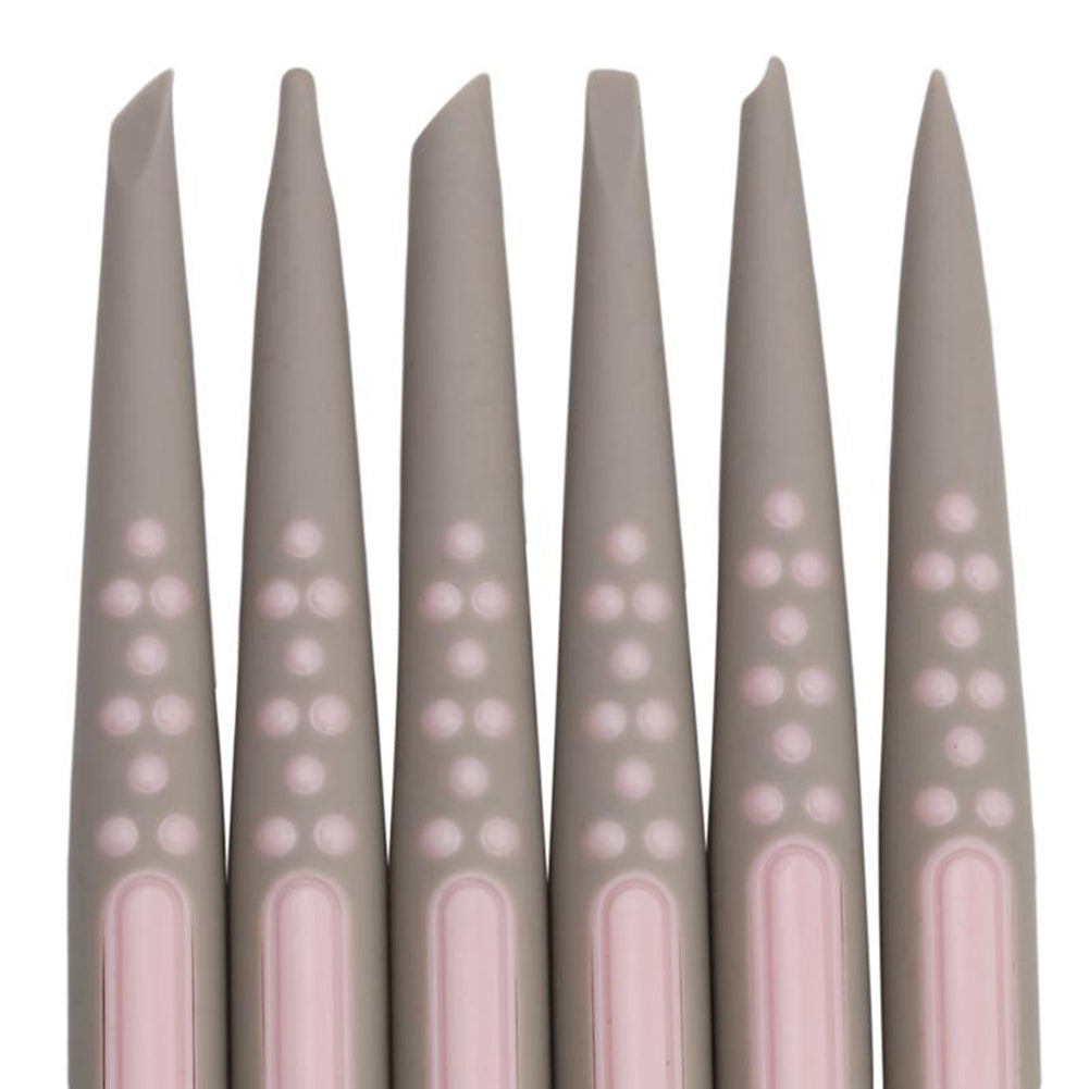 6Pcs/Set Fondant Sugar Soft Tip Shapers Cake Flower Modelling Craft Clay Tool