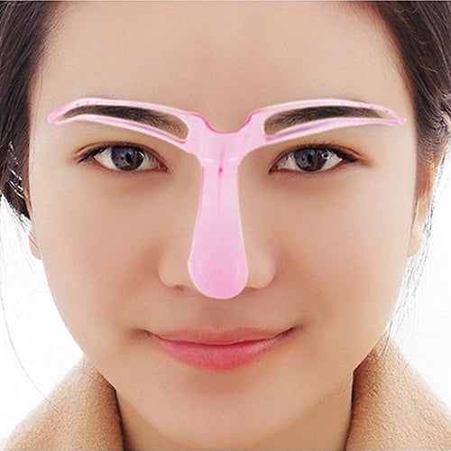 Women's Reusable Eyebrow Stencils Shaping Grooming Eye Brow Make Up Template