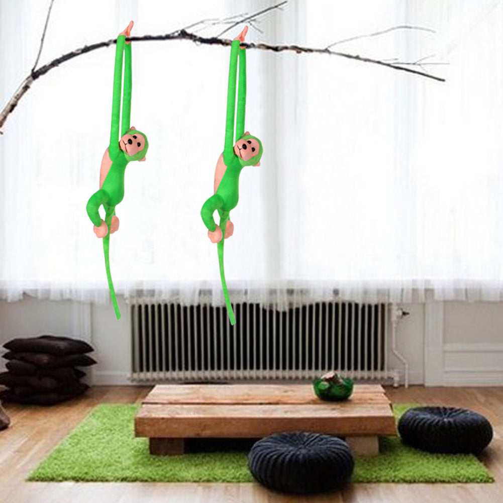 Long Arm Hanging Monkey Baby Toys Stuffed Animals Soft Plush Doll Kids Gift