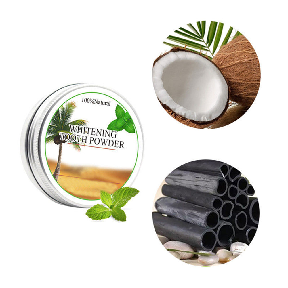 15g Activated Charcoal Teeth Whitening Organic Coconut Shell Powder Oral Care