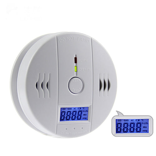 LCD CO Carbon Monoxide Poisoning Sensor Alarm Warning Detector Tester Device