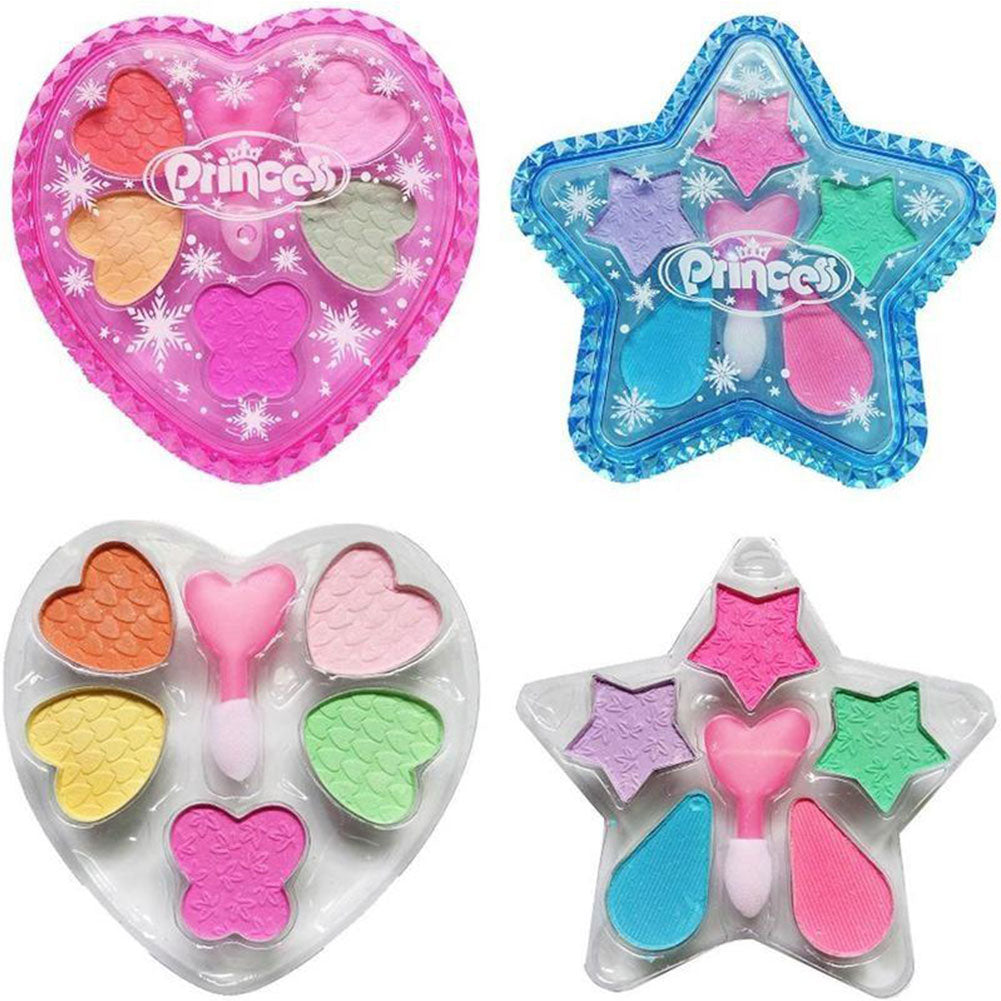 Funny Kids Girls Makeup Eye Shadow Water Soluble Powder Cosmetics Party Toy Gift