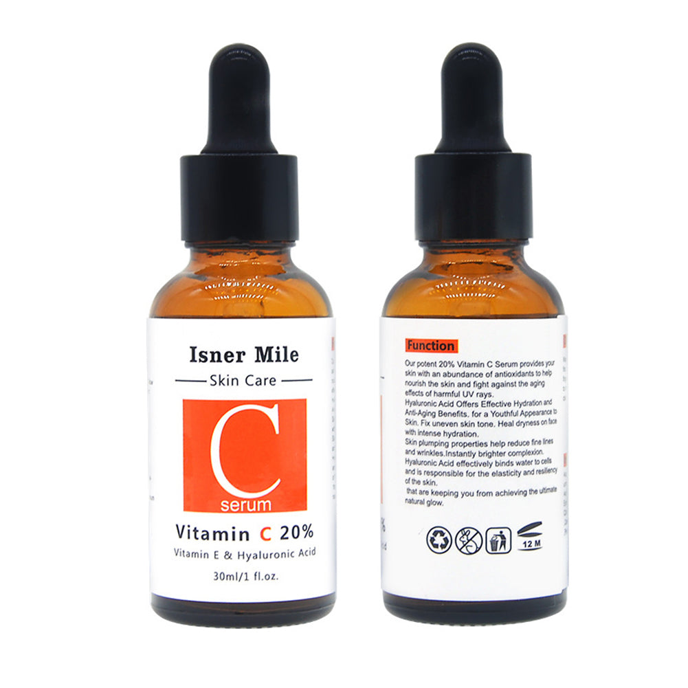 Vitamin C 20 Serum Hyaluronic Acid Face Serum Anti Wrinkle Whitening Skin Care