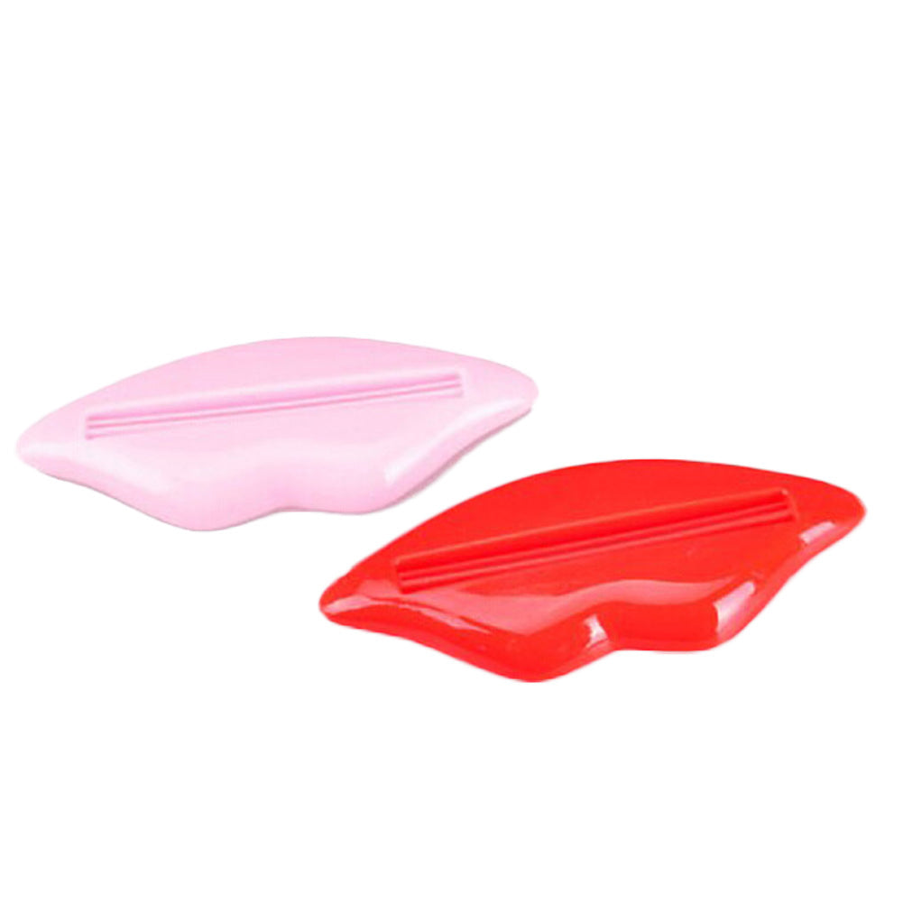 Creative Multi-purpose Extruder Lip Shape Toothpaste Squeezing Cosmetic Squeezer