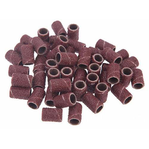 50 Pcs Sanding Band Grinding Wheel Nail Art DIY Pedicure Sander Sandingsleeve