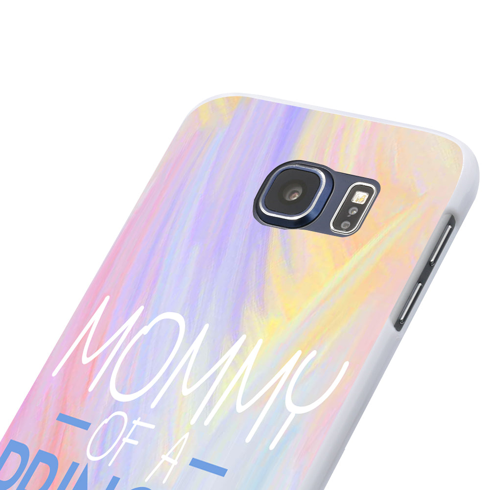 MOMMY OF A PRINCESS Print Case Cover for iPhone 5 6 7 Samsung Galaxy S6 S7 Plus