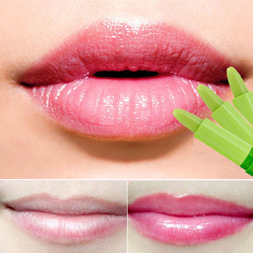 Women's Sexy Waterproof Fruity Smell Changable Color Makeup Lipstick Lip Cream