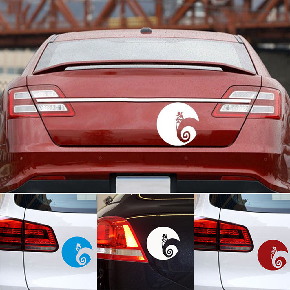 Skeleton Hood Tailgate Side Window Decal Car Truck Reflective Sticker Decoration