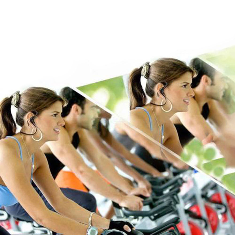 Sport Running Jogging Earphone Earhook Stereo Headphone with Mic for Cell Phone