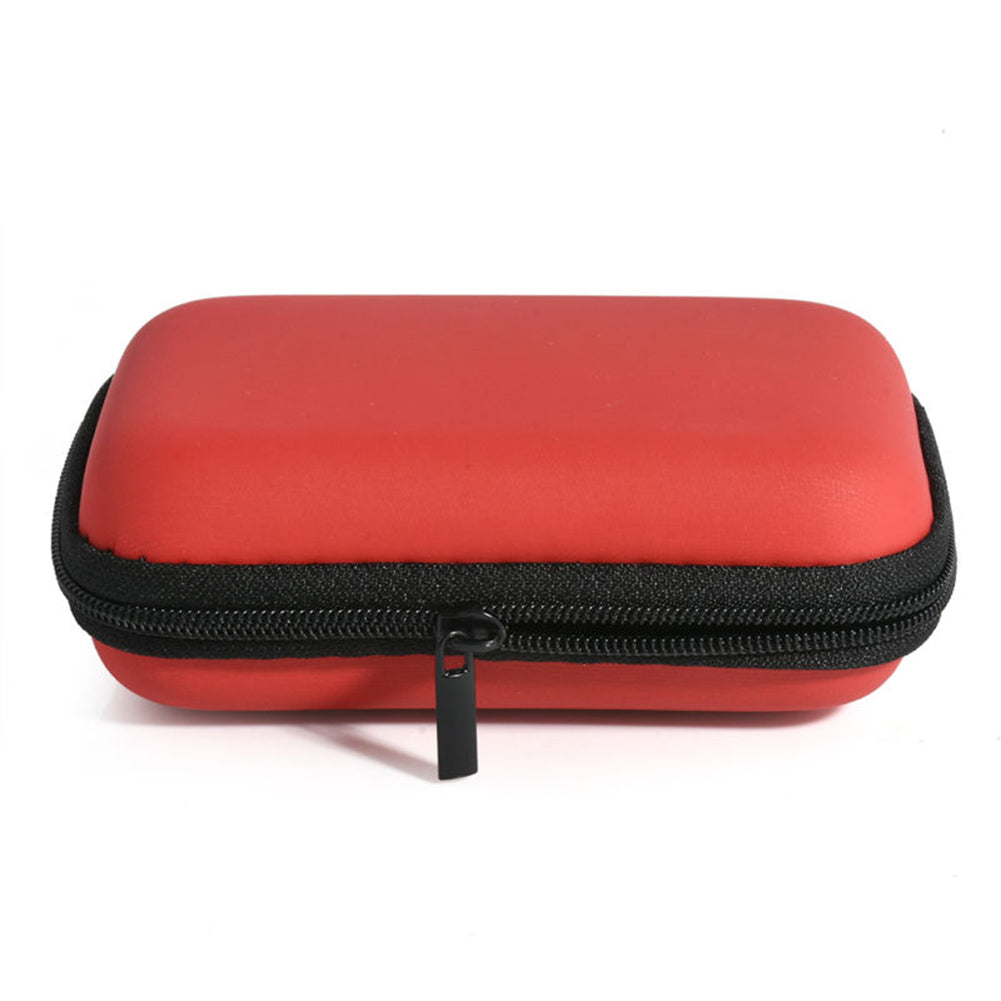 Portable Mini Storage Case Zipper Carry Pouch Bag Box for Earphone Headphone