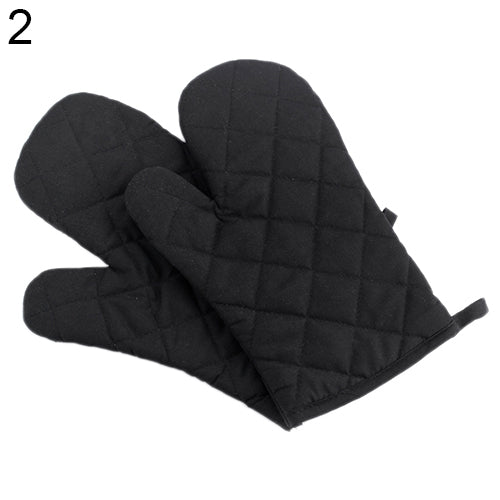 Cotton Oven Mitt Heat Proof Resistant Protector Kitchen Cooking Pot Holder Glove