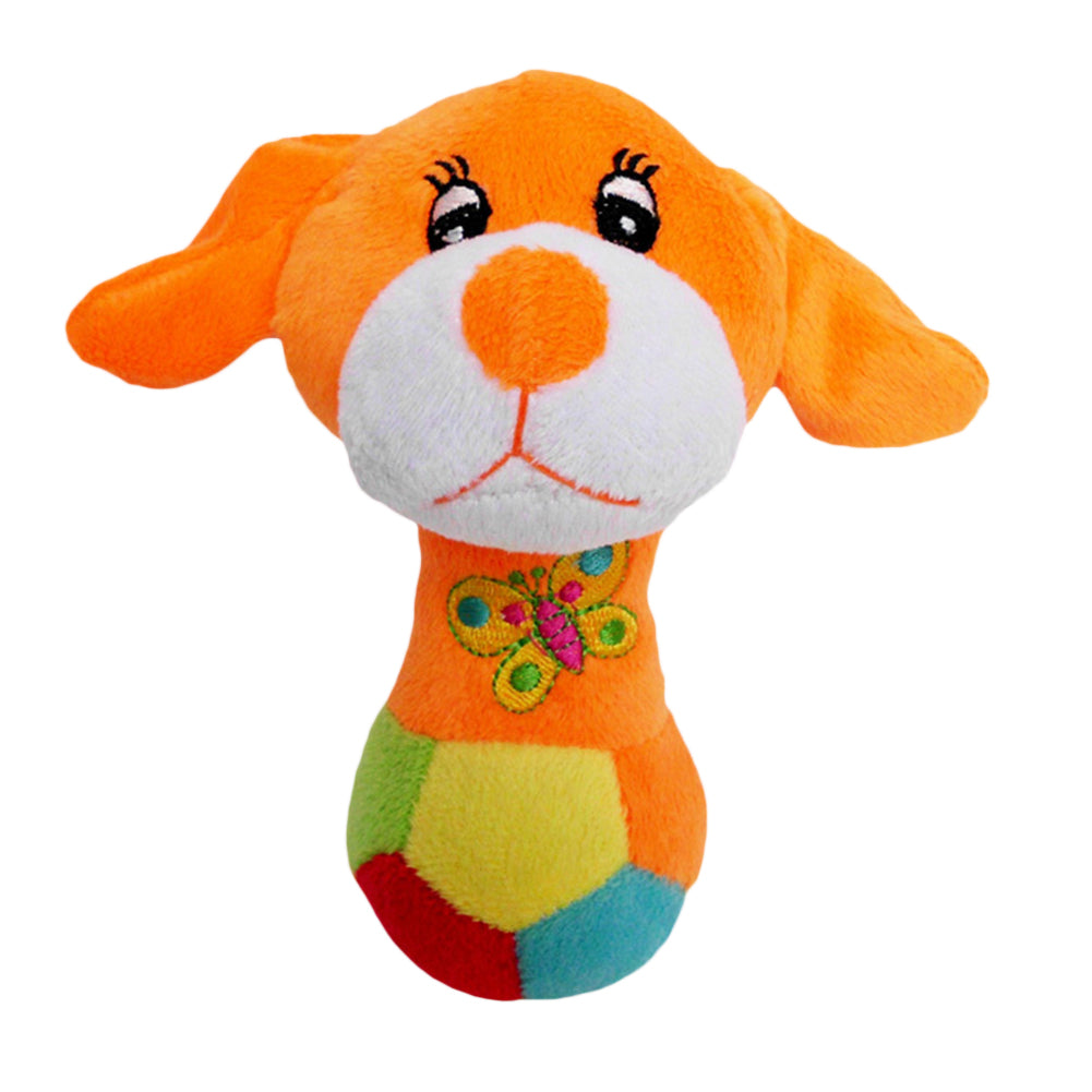 Pet Dog Puppy Chew Biting Squeaky Plush Sound Playing Training Squeaker Toy