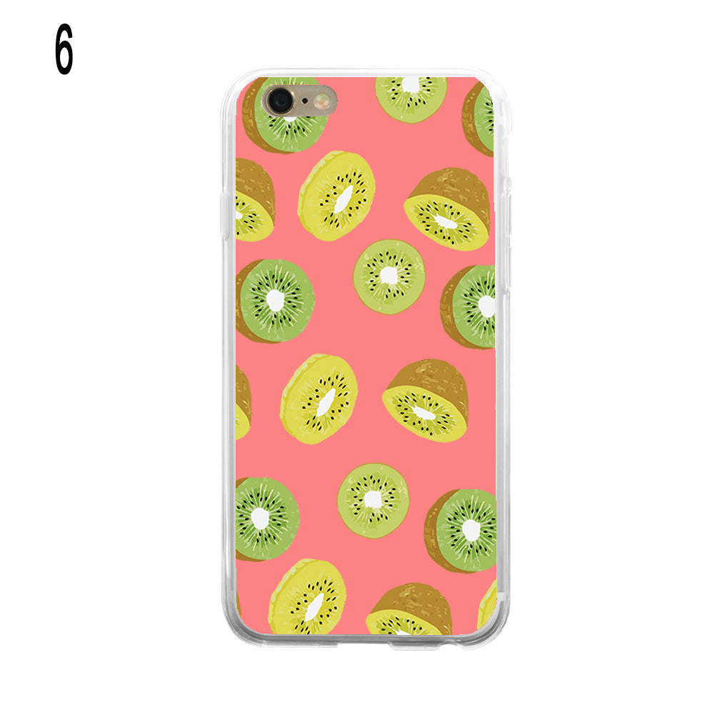Cute Kiwifruit Print Phone Back Case Cover Skin for iPhone 6 Samsung Galaxy S6