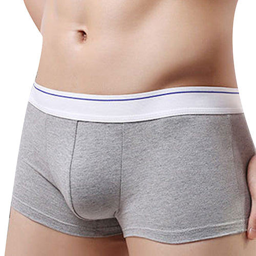 Men's Fashion Summer Sexy Breathable Underwear Bulge Pouch Boxer Shorts Briefs