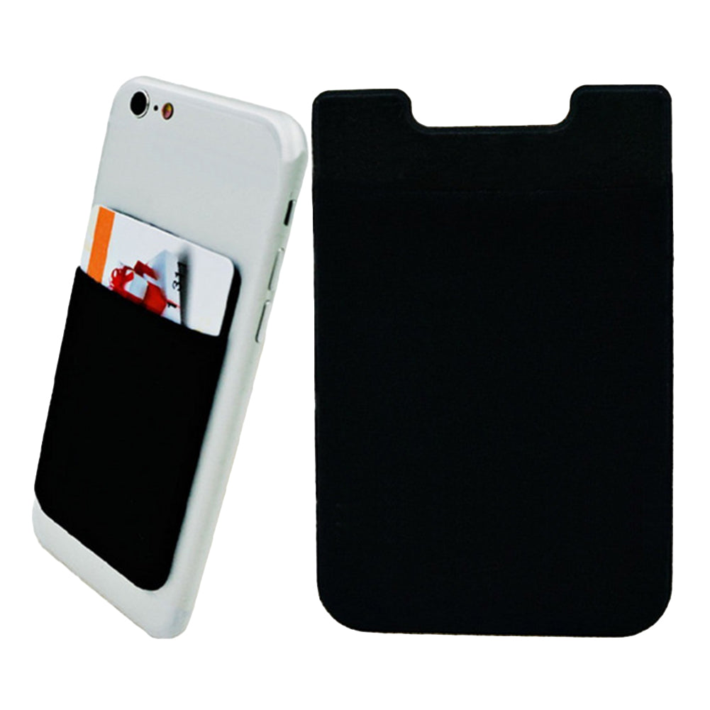 Phone Wallet Credit ID Card Holder Pocket Adhesive Sticker for iPhone Samsung
