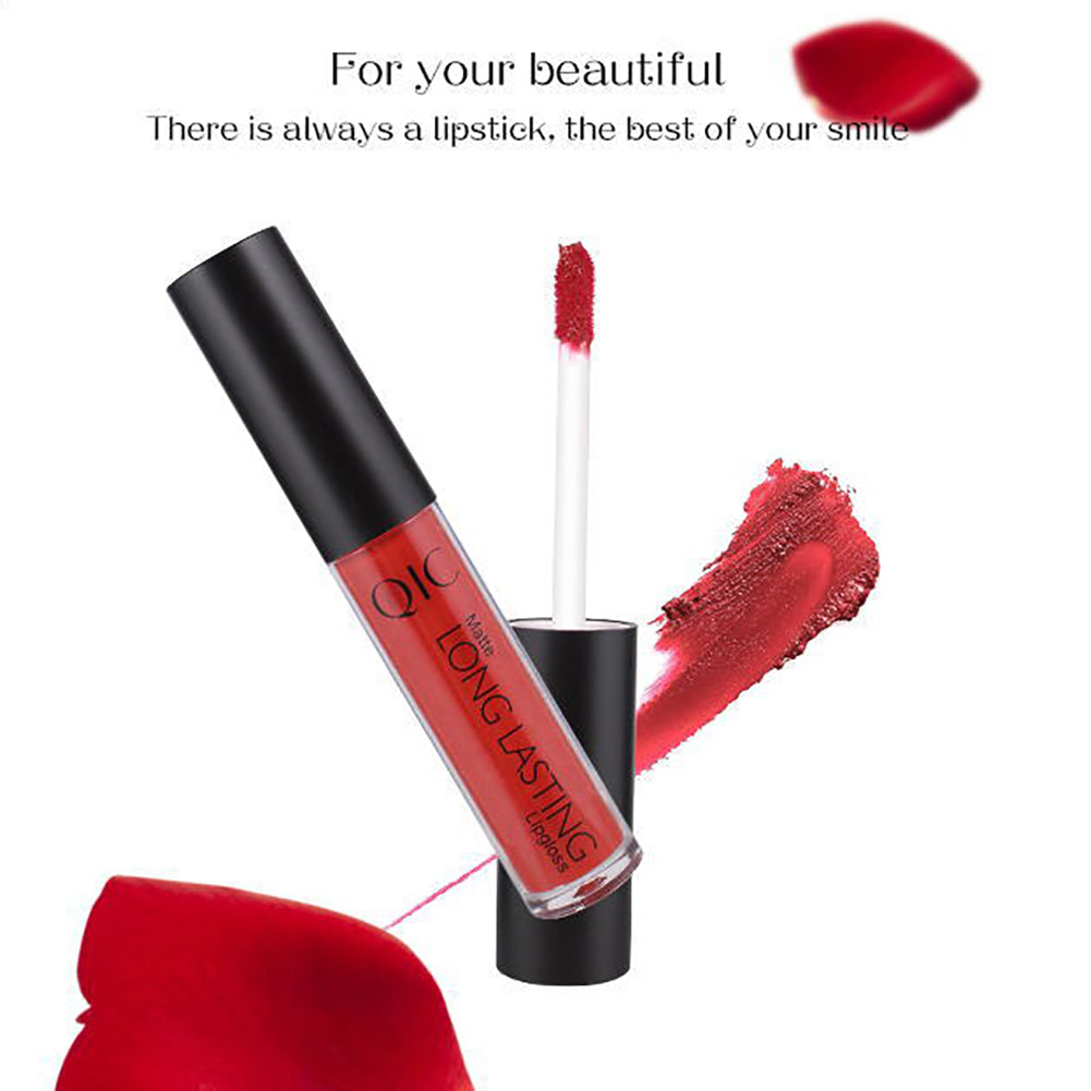 Long Lasting Matte Liquid Lipstick Sexy Beauty Lip Gloss Women Cosmetic Gift