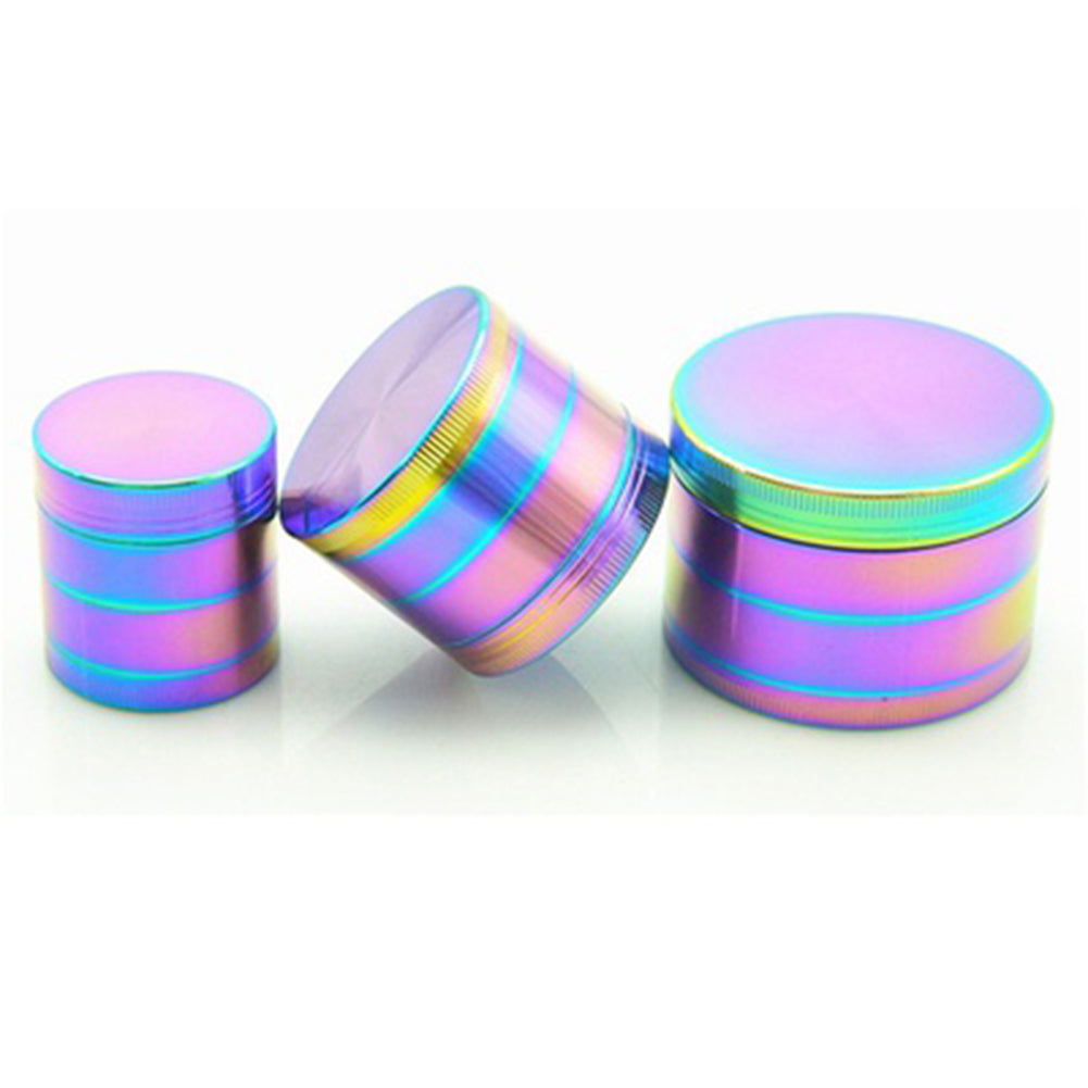 Aluminum Alloy 4 Layers Tobacco Herb Spice Smoke Grinder Crusher Hand Muller