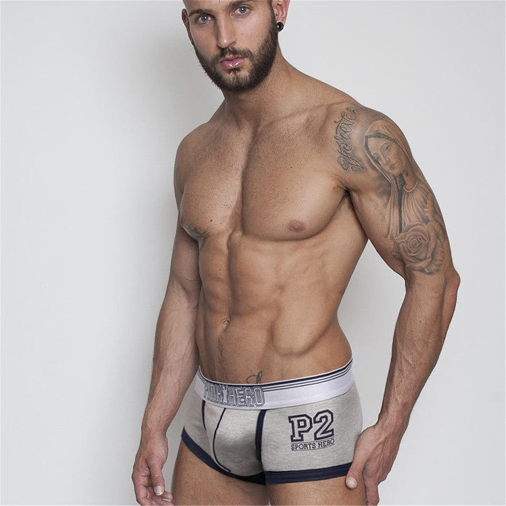 Brand underwear Fashion Sexy Mr Underpant Men's Boxers Male Panties Plus Size Fat Cotton Shorts