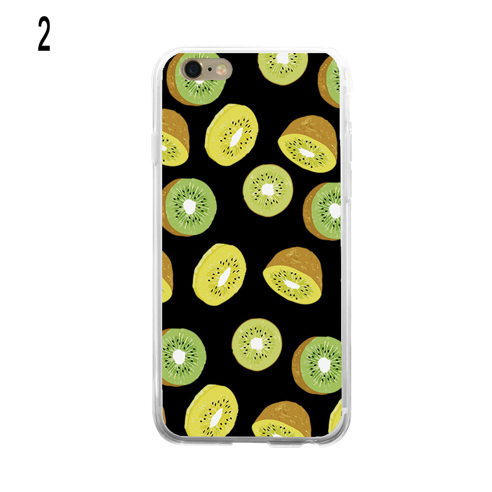 Cute Kiwifruit Print Phone Back Case Cover Skin for iPhone 6 Samsung Galaxy S6